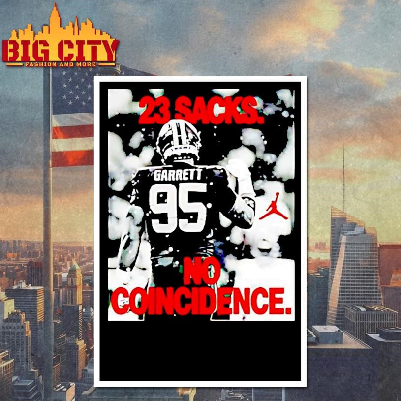 Garrett 23 Sacks No Coincidence - Adult & Kids T-Shirts, Sweatshirts & Hoodies apparel design preview 4
