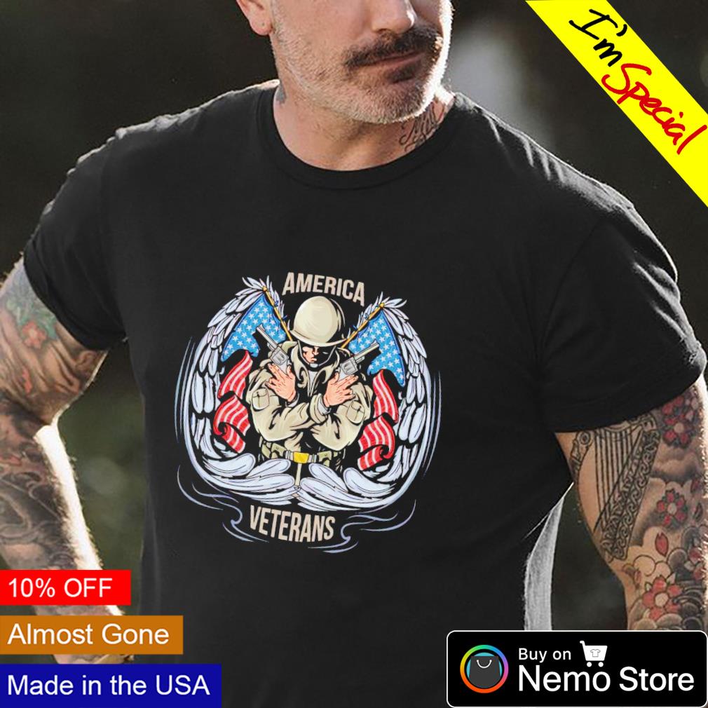 America Veterans - Adult & Kids T-Shirts, Sweatshirts & Hoodies apparel design preview 4