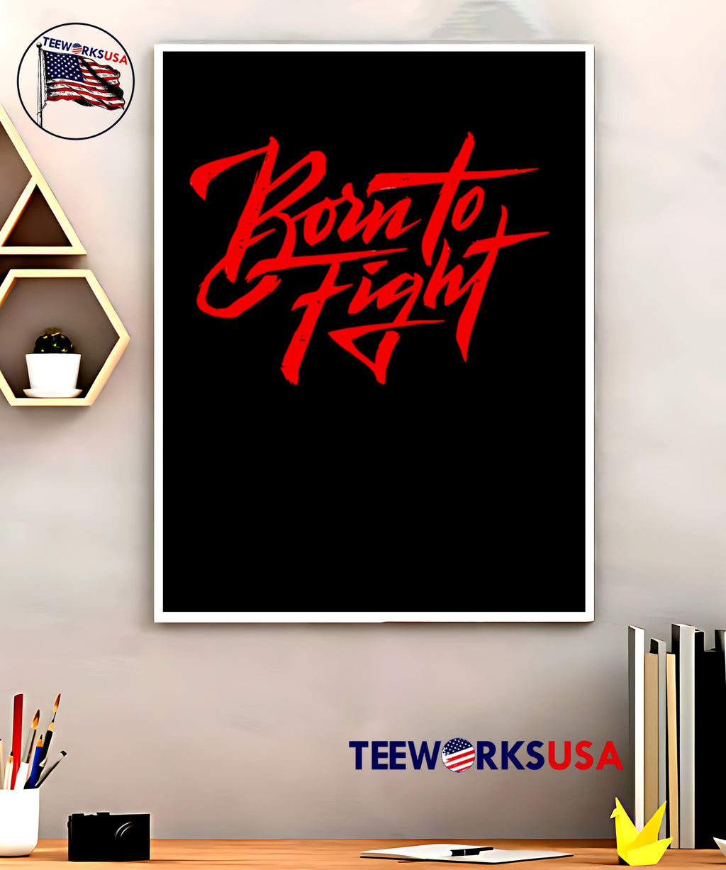 Born To Fight design - Adult & Kids T-Shirts, Sweatshirts & Hoodies apparel design preview 5