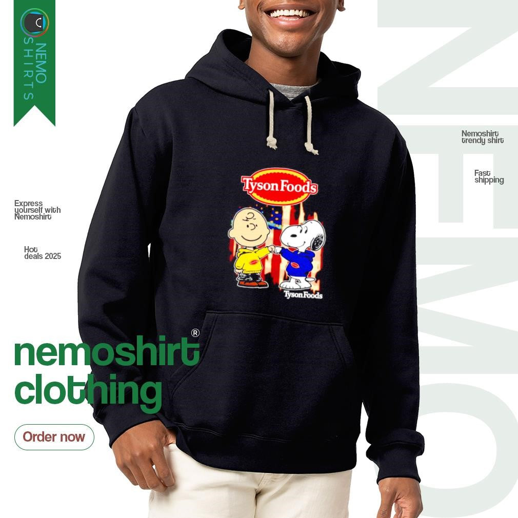 Tyson Foods Charlie Brown and Snoopy - Adult & Kids T-Shirts, Sweatshirts & Hoodies apparel design preview 2