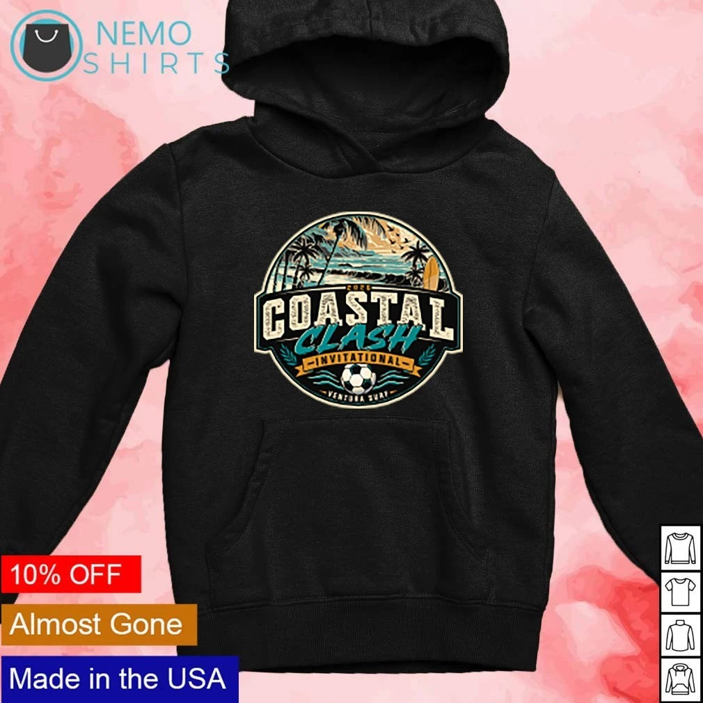 Coastal Clash Invitational 2026 - Adult & Kids T-Shirts, Sweatshirts & Hoodies apparel design preview 4