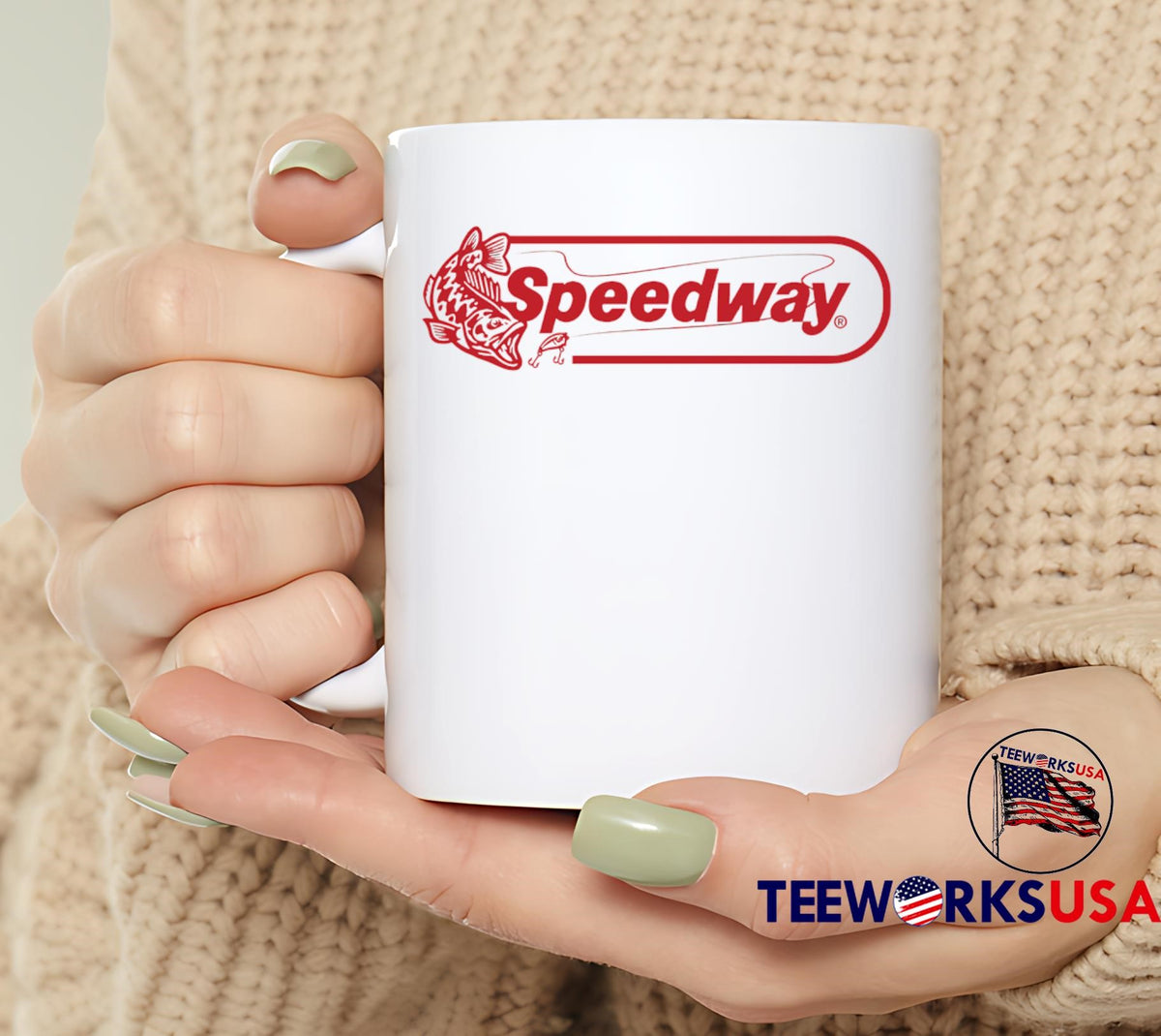 Speedway Fishing - Adult & Kids T-Shirts, Sweatshirts & Hoodies apparel design preview 6