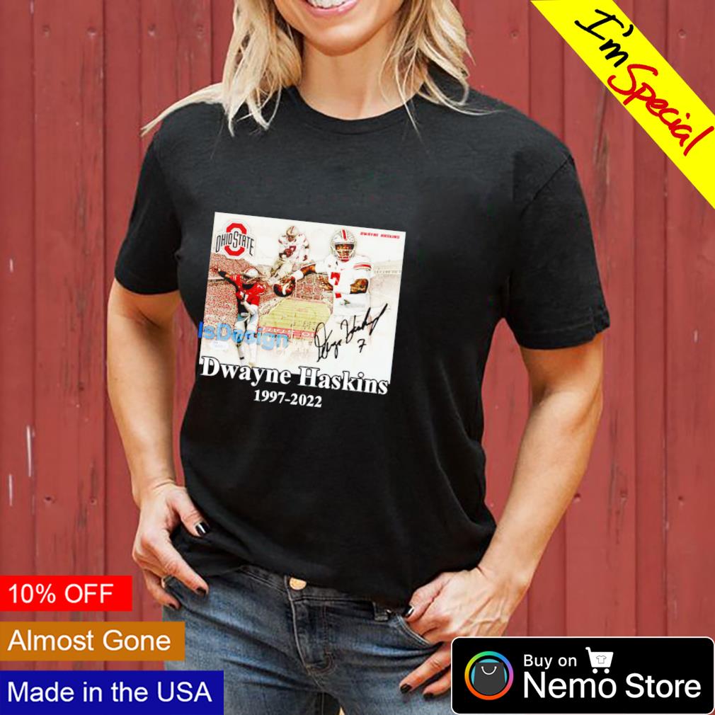 Dwayne Haskins 1997–2022 thank you for the memories - Adult & Kids T-Shirts, Sweatshirts & Hoodies apparel design preview 3