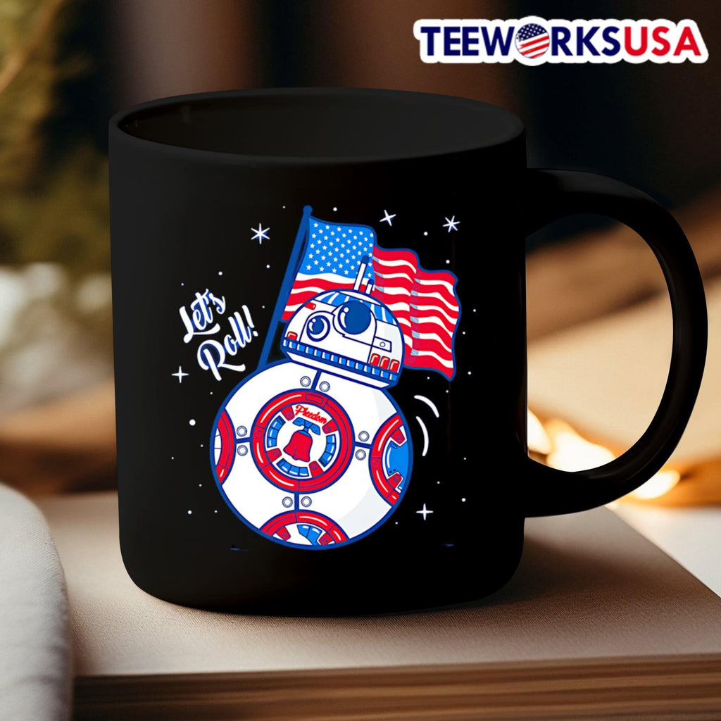 Red White and BB-Blue American flag - Adult & Kids T-Shirts, Sweatshirts & Hoodies apparel design preview 3