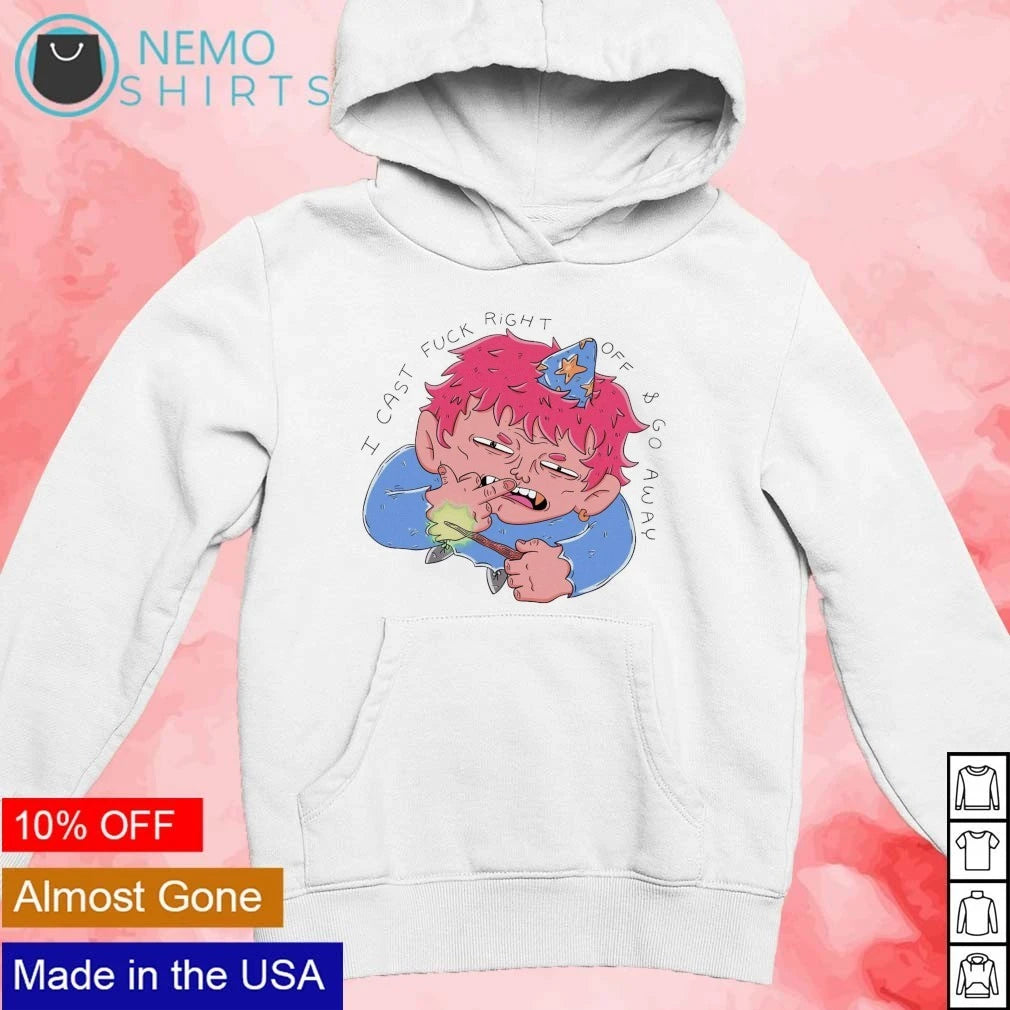 I cast fuck right off and go away - Adult & Kids T-Shirts, Sweatshirts & Hoodies apparel design preview 2