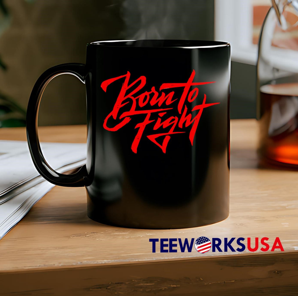 Born To Fight design - Adult & Kids T-Shirts, Sweatshirts & Hoodies apparel design preview 2