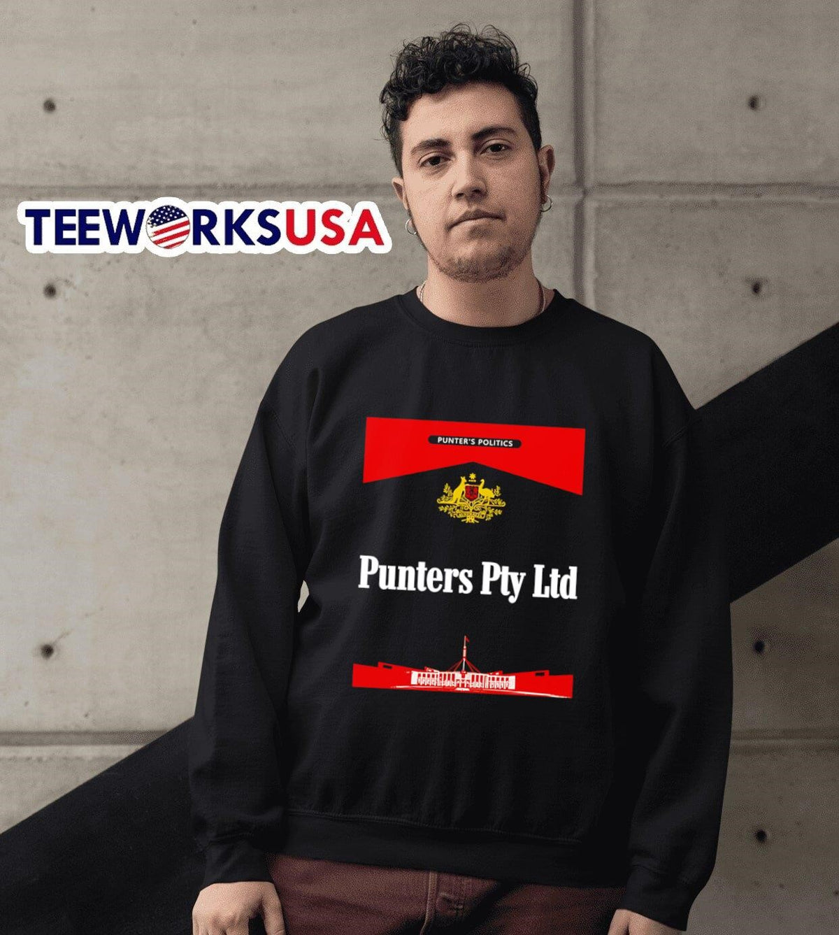 Punter's Lobbyist Uniform - Adult & Kids T-Shirts, Sweatshirts & Hoodies apparel design preview 6