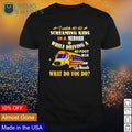 I watch 40-60 screaming kids in a mirror while - Adult & Kids T-Shirts, Sweatshirts & Hoodies apparel design preview 1