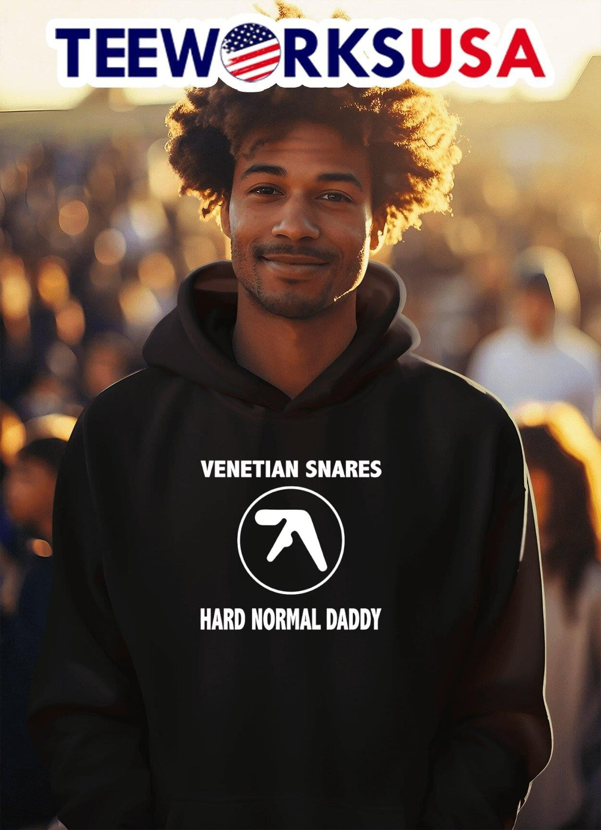 Venetian snares hard normal daddy - Adult & Kids T-Shirts, Sweatshirts & Hoodies apparel design preview 2