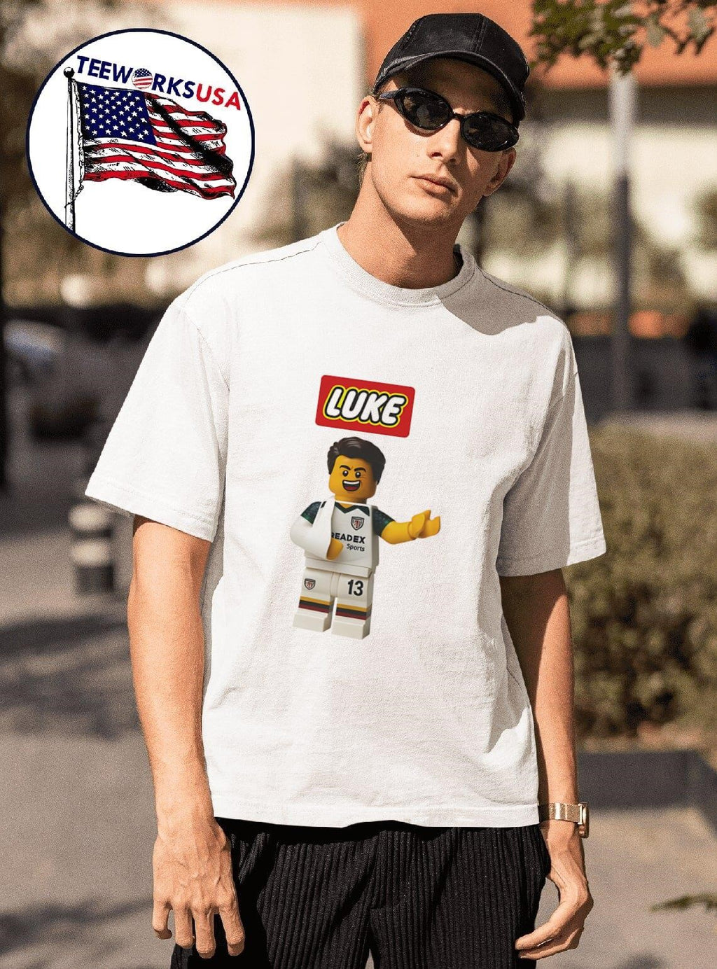 Luke O'Nien Toy Brick - Adult & Kids T-Shirts, Sweatshirts & Hoodies apparel design preview 1