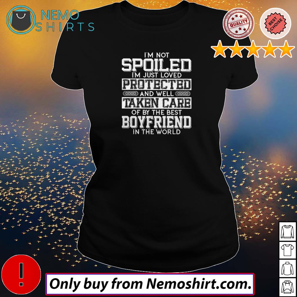I'm not spoiled just loved protected and well taken - Adult & Kids T-Shirts, Sweatshirts & Hoodies apparel design preview 3
