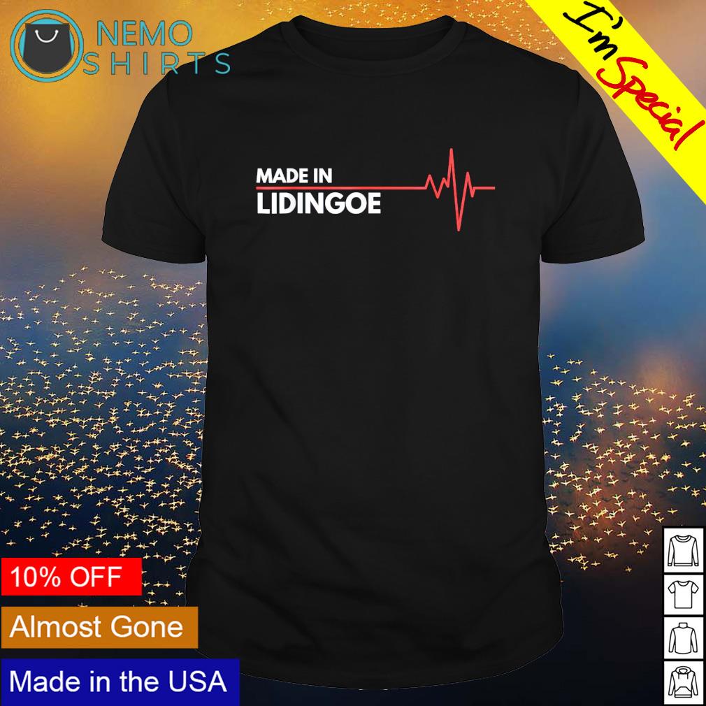 Made in Lidingoe heartbeat - Adult & Kids T-Shirts, Sweatshirts & Hoodies apparel design preview 1