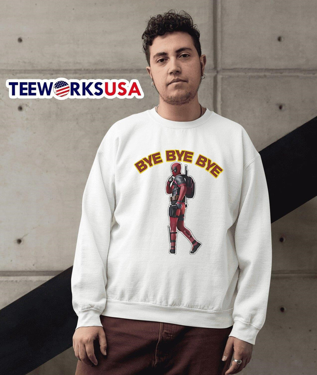Bye Deadpool - Adult & Kids T-Shirts, Sweatshirts & Hoodies apparel design preview 3