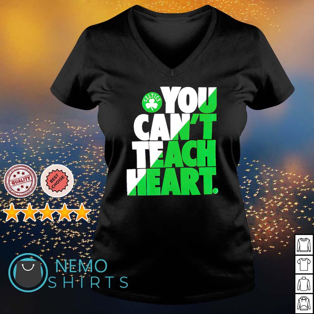 Boston Celtics you can't teach heart - Adult & Kids T-Shirts, Sweatshirts & Hoodies apparel design preview 5