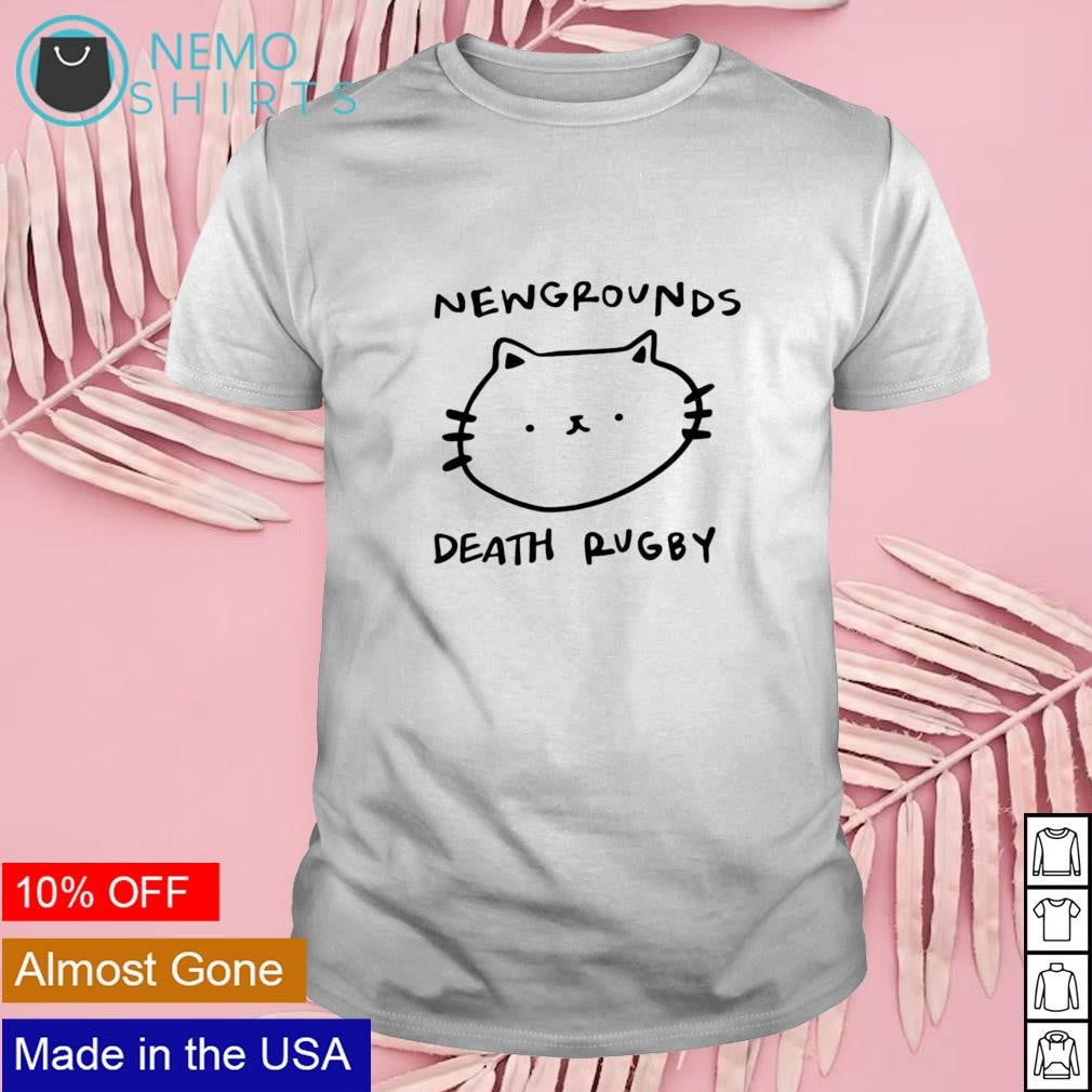 Newgrounds death rugby cat - Adult & Kids T-Shirts, Sweatshirts & Hoodies apparel design preview 1