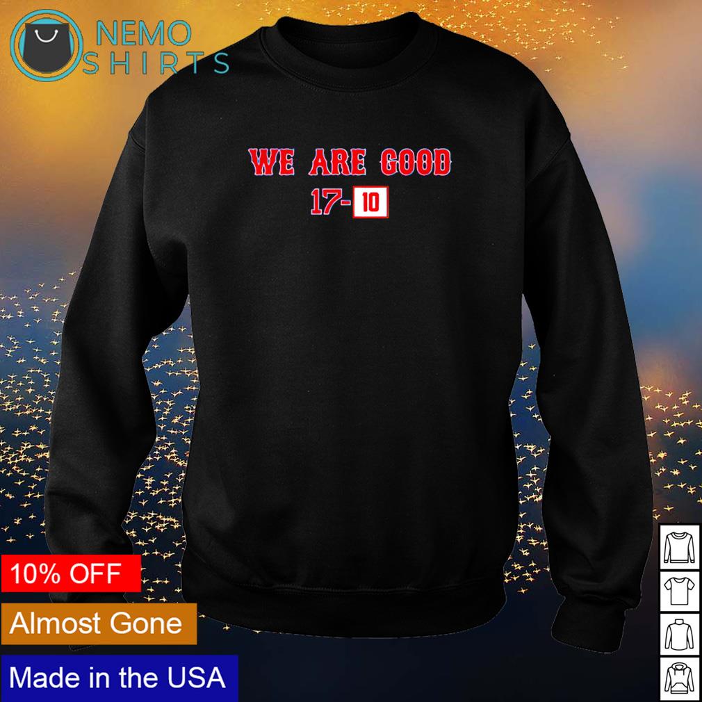 We are good 17 10 - Adult & Kids T-Shirts, Sweatshirts & Hoodies apparel design preview 4