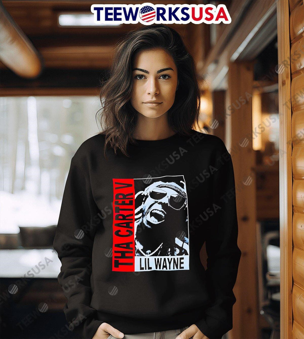 Lil Wayne Tha Carter V retro - Adult & Kids T-Shirts, Sweatshirts & Hoodies apparel design preview 6