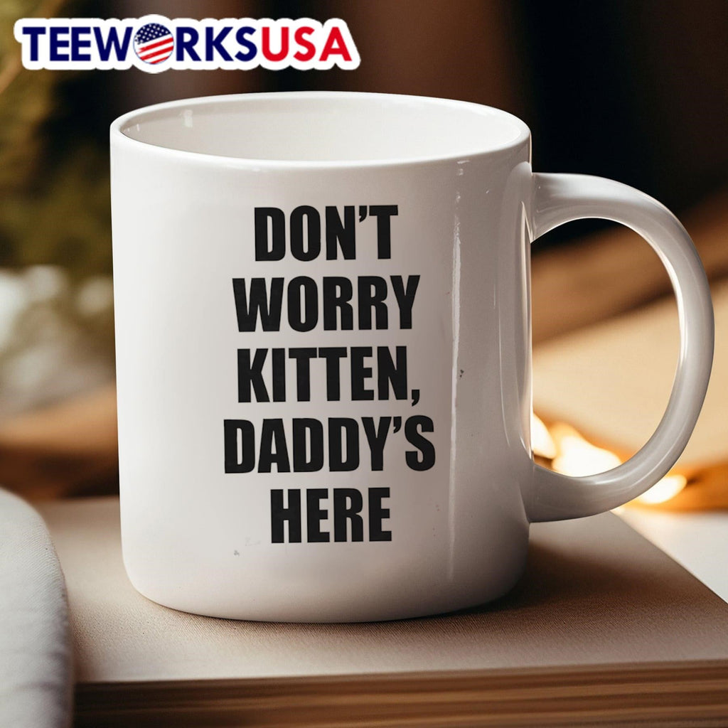 Don't worry kitten daddy's here - Adult & Kids T-Shirts, Sweatshirts & Hoodies apparel design preview 4