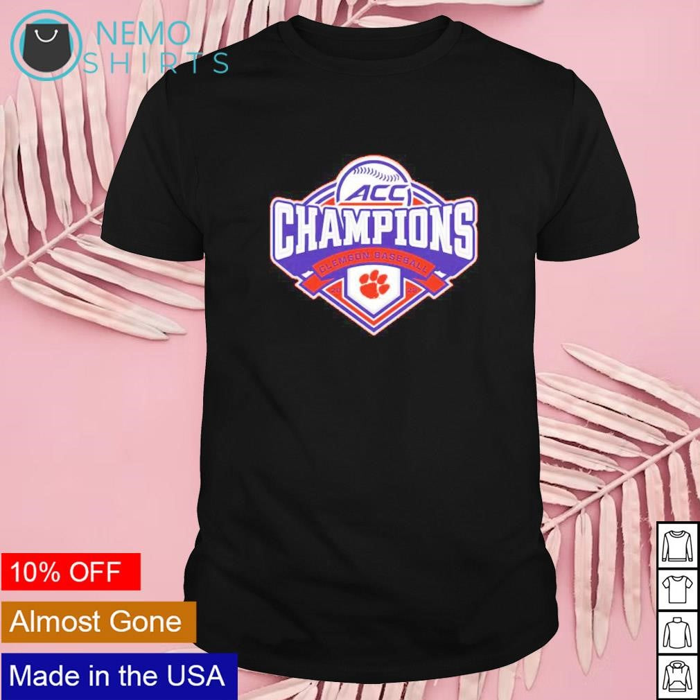 Clemson Tigers 2023 ACC baseball conference - Adult & Kids T-Shirts, Sweatshirts & Hoodies apparel design preview 1