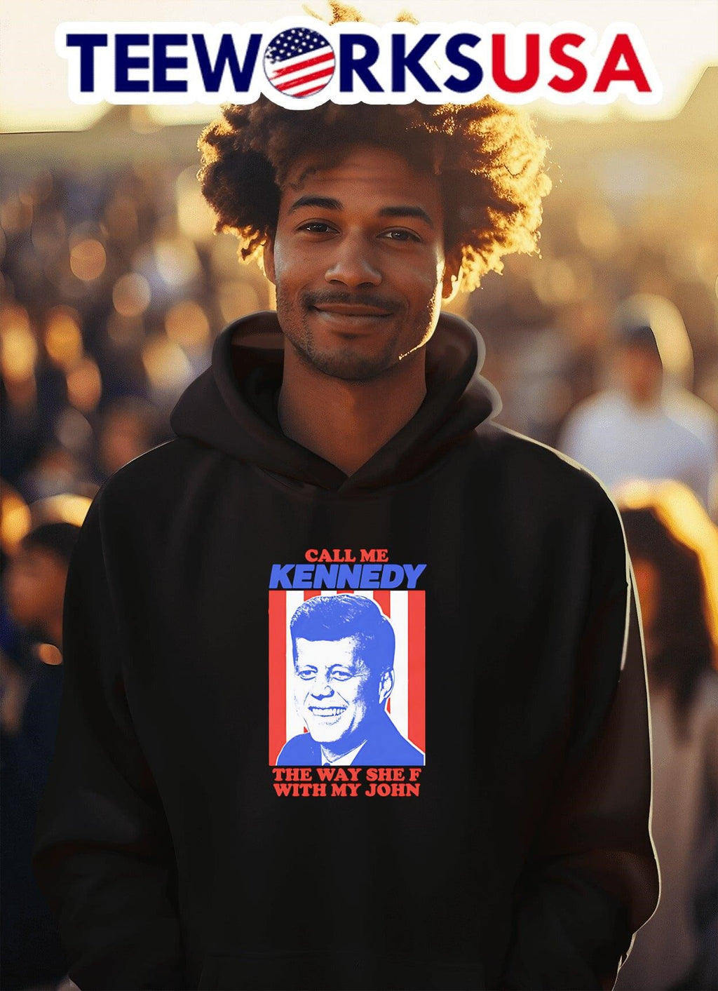 Call Me Kennedy The Way She F With My John - Adult & Kids T-Shirts, Sweatshirts & Hoodies apparel design preview 2