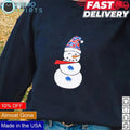 Buffalo Bills snowman Christmas - Adult & Kids T-Shirts, Sweatshirts & Hoodies apparel design preview 1