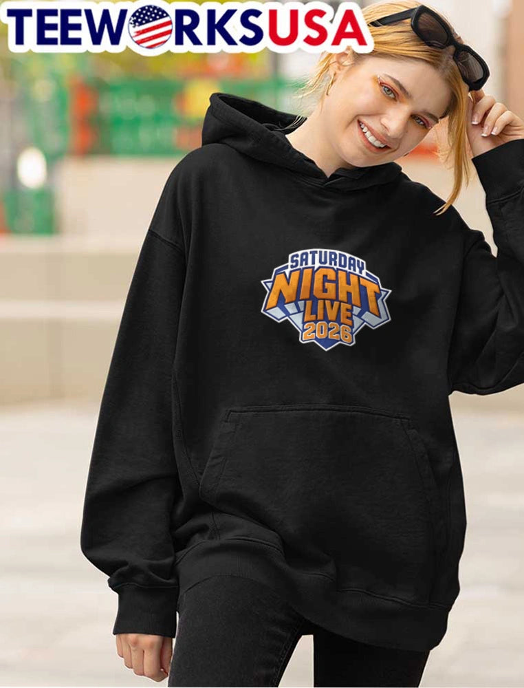 Saturday Night Live logo text shield graphic design - Adult & Kids T-Shirts, Sweatshirts & Hoodies apparel design preview 4
