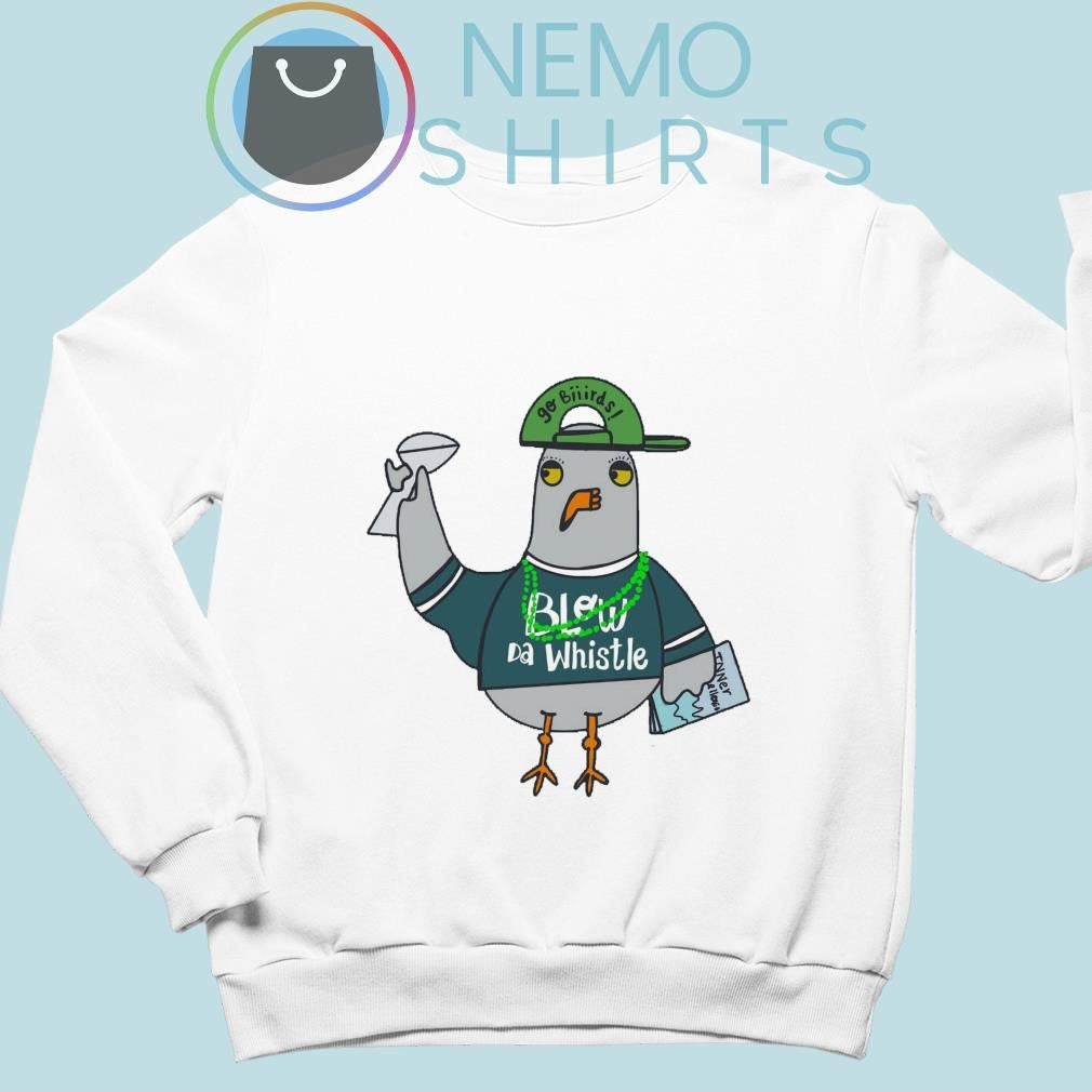 Blow da whistle go birds Philadelphia Eagles win LIX - Adult & Kids T-Shirts, Sweatshirts & Hoodies apparel design preview 4