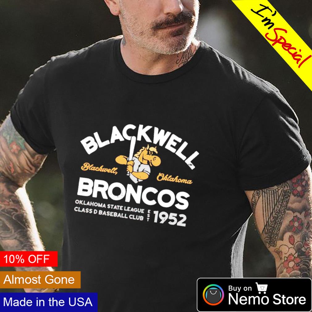 Blackwell Broncos Oklahoma State League - Adult & Kids T-Shirts, Sweatshirts & Hoodies apparel design preview 4