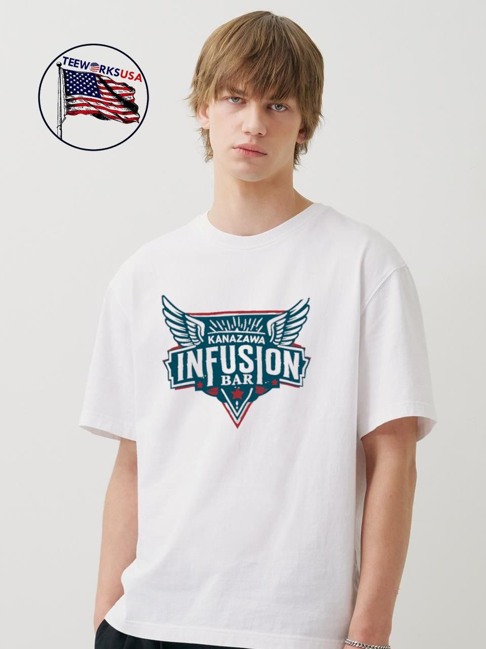 Kanazawa Infusion Bar logo - Adult & Kids T-Shirts, Sweatshirts & Hoodies apparel design preview 4