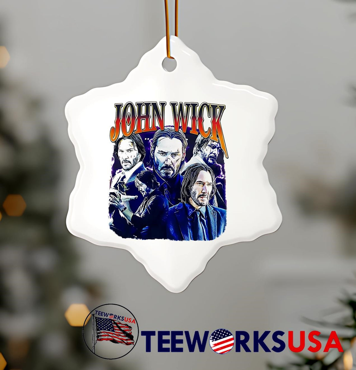 John Wick Film series graphic - Adult & Kids T-Shirts, Sweatshirts & Hoodies apparel design preview 7
