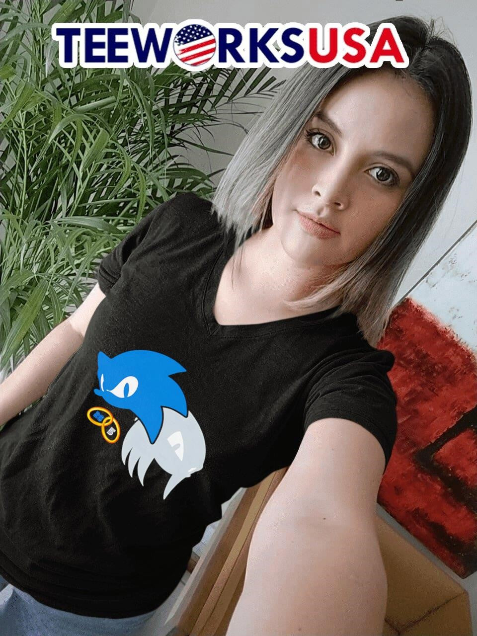 Sonic and Knuckles Dynamic Duo - Adult & Kids T-Shirts, Sweatshirts & Hoodies apparel design preview 7