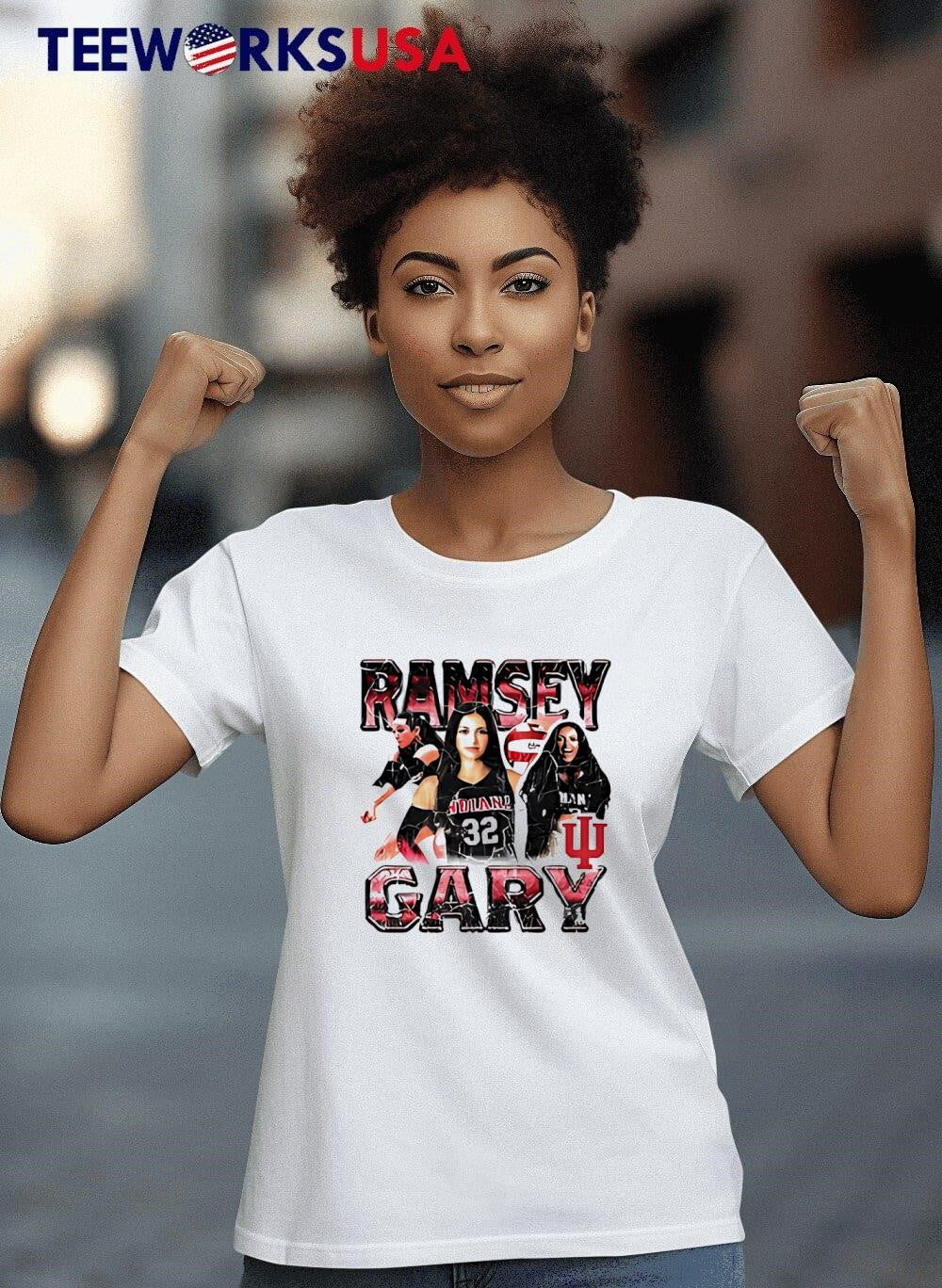 Ramsey gary Indiana hoosiers volleyball retro - Adult & Kids T-Shirts, Sweatshirts & Hoodies apparel design preview 4