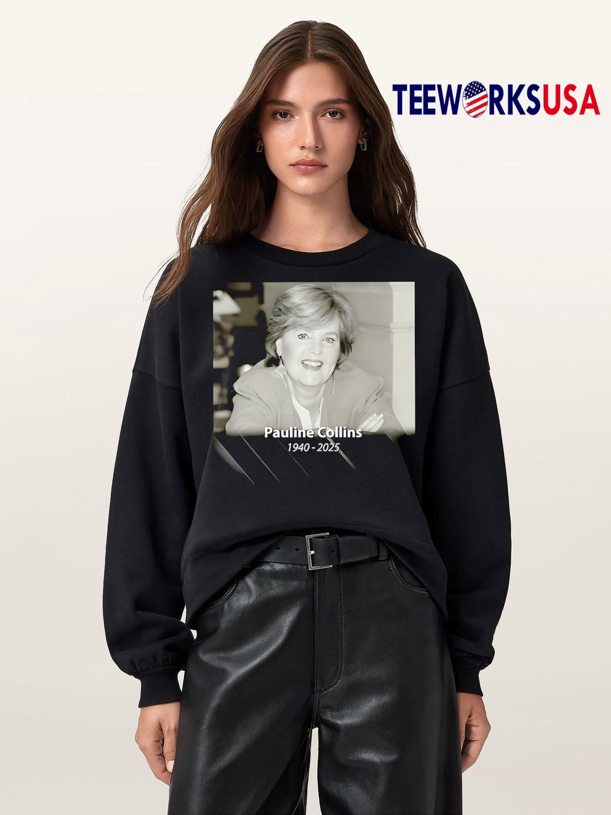 Rip Pauline Collins Died At 85 1940-2025 Memorial - Adult & Kids T-Shirts, Sweatshirts & Hoodies apparel design preview 5