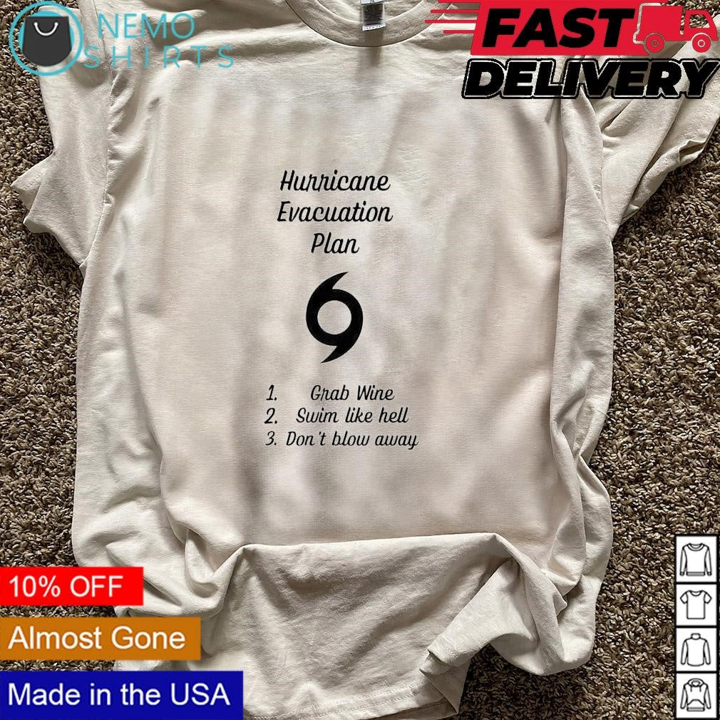 Helicity hurricane evacuation plan - Adult & Kids T-Shirts, Sweatshirts & Hoodies apparel design preview 5