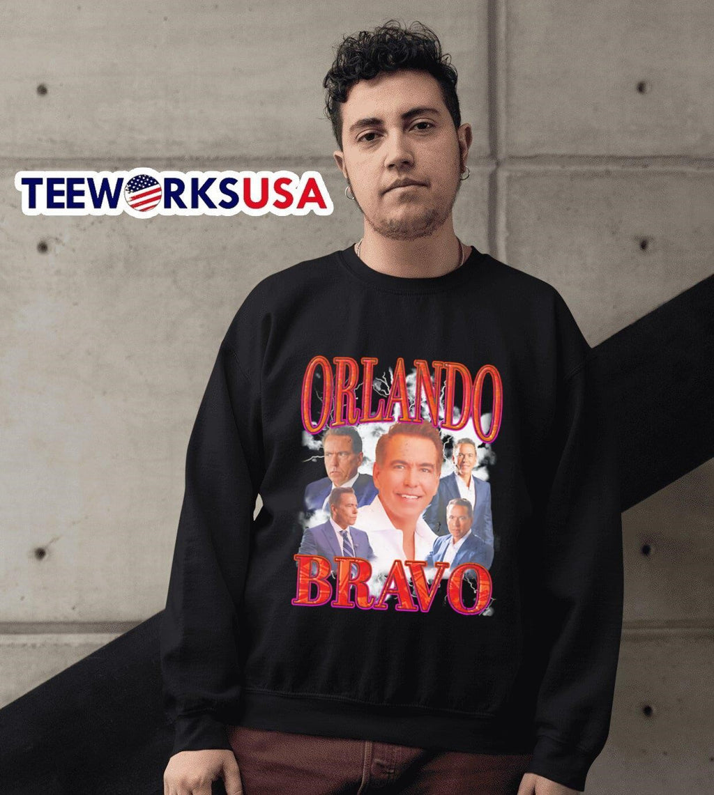 Orlando Bravo vintage - Adult & Kids T-Shirts, Sweatshirts & Hoodies apparel design preview 6