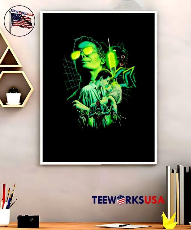 Re-animator Movie Poster Horror Sci Fi Film - Adult & Kids T-Shirts, Sweatshirts & Hoodies apparel design preview 5