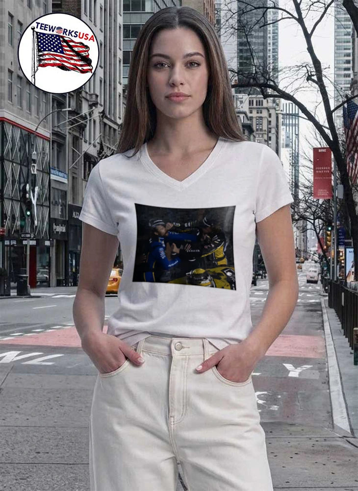 Carson Hocevar Nascar Fight - Adult & Kids T-Shirts, Sweatshirts & Hoodies apparel design preview 7