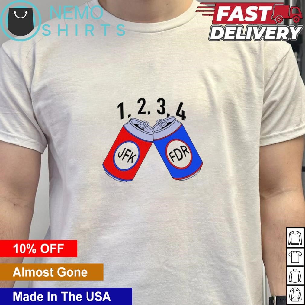 JFK and FDK 1234 - Adult & Kids T-Shirts, Sweatshirts & Hoodies apparel design preview 5