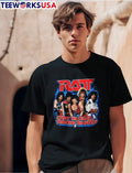 Ratt Today The Cellar Tomorrow World Band Photo Blue - Adult & Kids T-Shirts, Sweatshirts & Hoodies apparel design preview 1