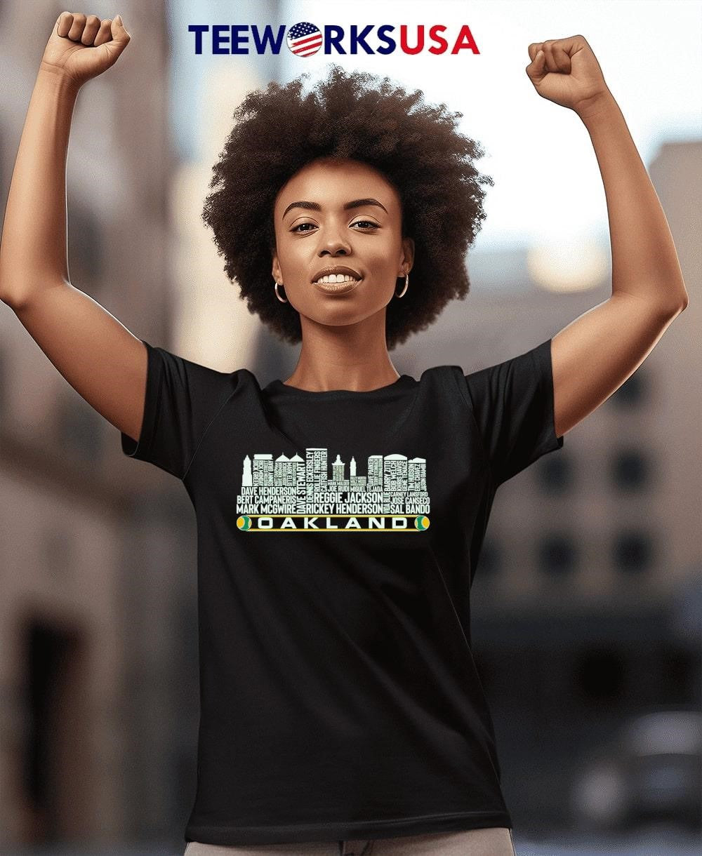 Oakland Athletics Baseball Team All Time Legends City - Adult & Kids T-Shirts, Sweatshirts & Hoodies apparel design preview 4