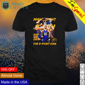 Stephen Curry night the 3-point king - Adult & Kids T-Shirts, Sweatshirts & Hoodies apparel design preview 1