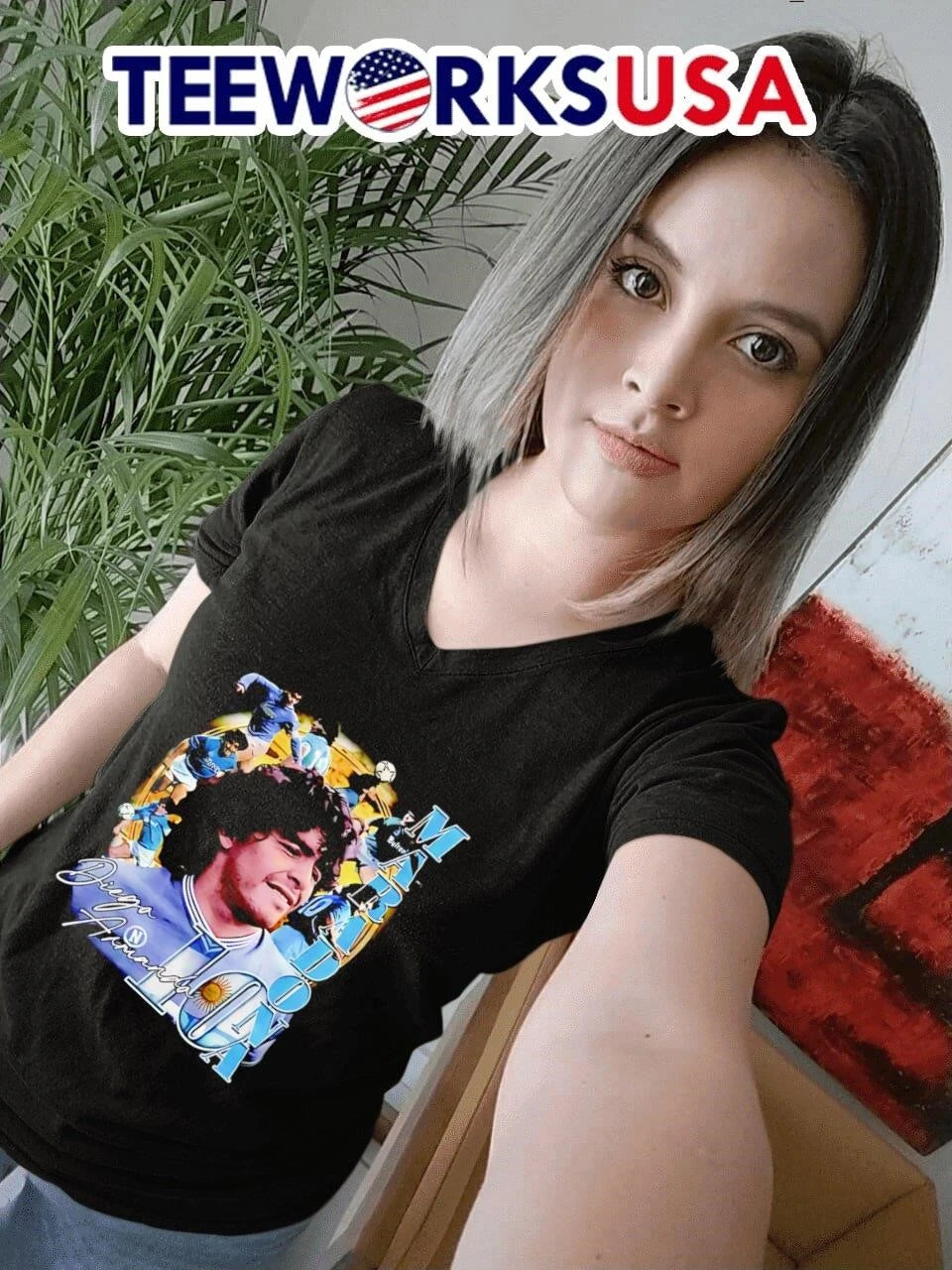 Diego Armando 10 Maradona - Adult & Kids T-Shirts, Sweatshirts & Hoodies apparel design preview 7