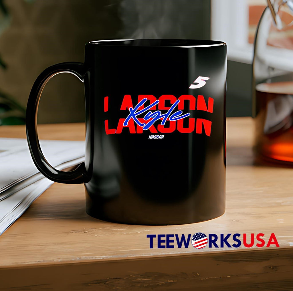 5 Kyle Larson Nascar letter - Adult & Kids T-Shirts, Sweatshirts & Hoodies apparel design preview 2