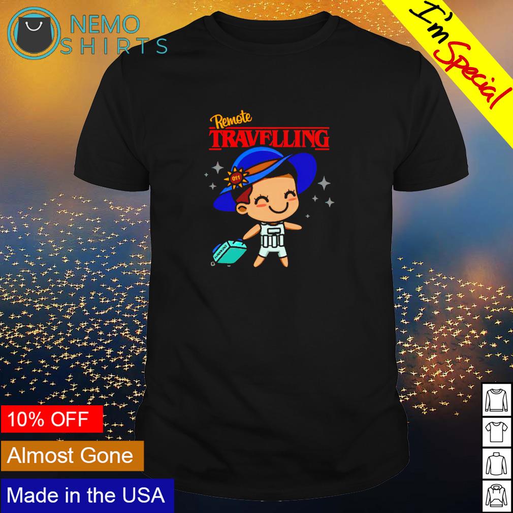 Stranger Things remote travelling - Adult & Kids T-Shirts, Sweatshirts & Hoodies apparel design preview 1