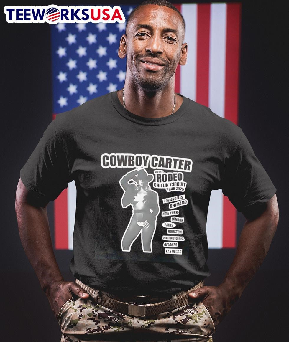 Cowboy Carter and the Rodeo chitlin' circuit tour - Adult & Kids T-Shirts, Sweatshirts & Hoodies apparel design preview 1