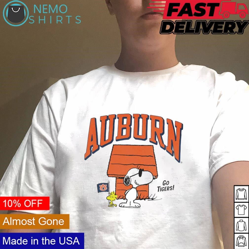 Peanuts Snoopy and Woodstock Auburn go Tigers - Adult & Kids T-Shirts, Sweatshirts & Hoodies apparel design preview 5