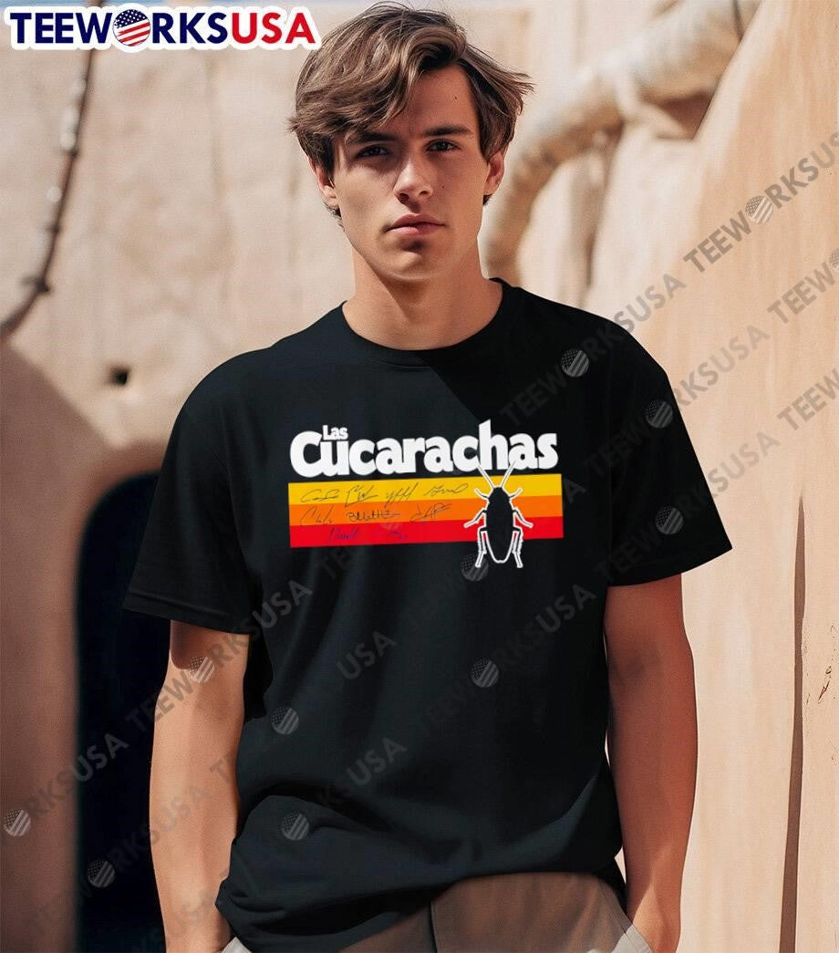 Las Cucarachas Cw Yy Fgmo Chlc Blatti Dfp Aurdl Coio - Adult & Kids T-Shirts, Sweatshirts & Hoodies apparel design preview 1