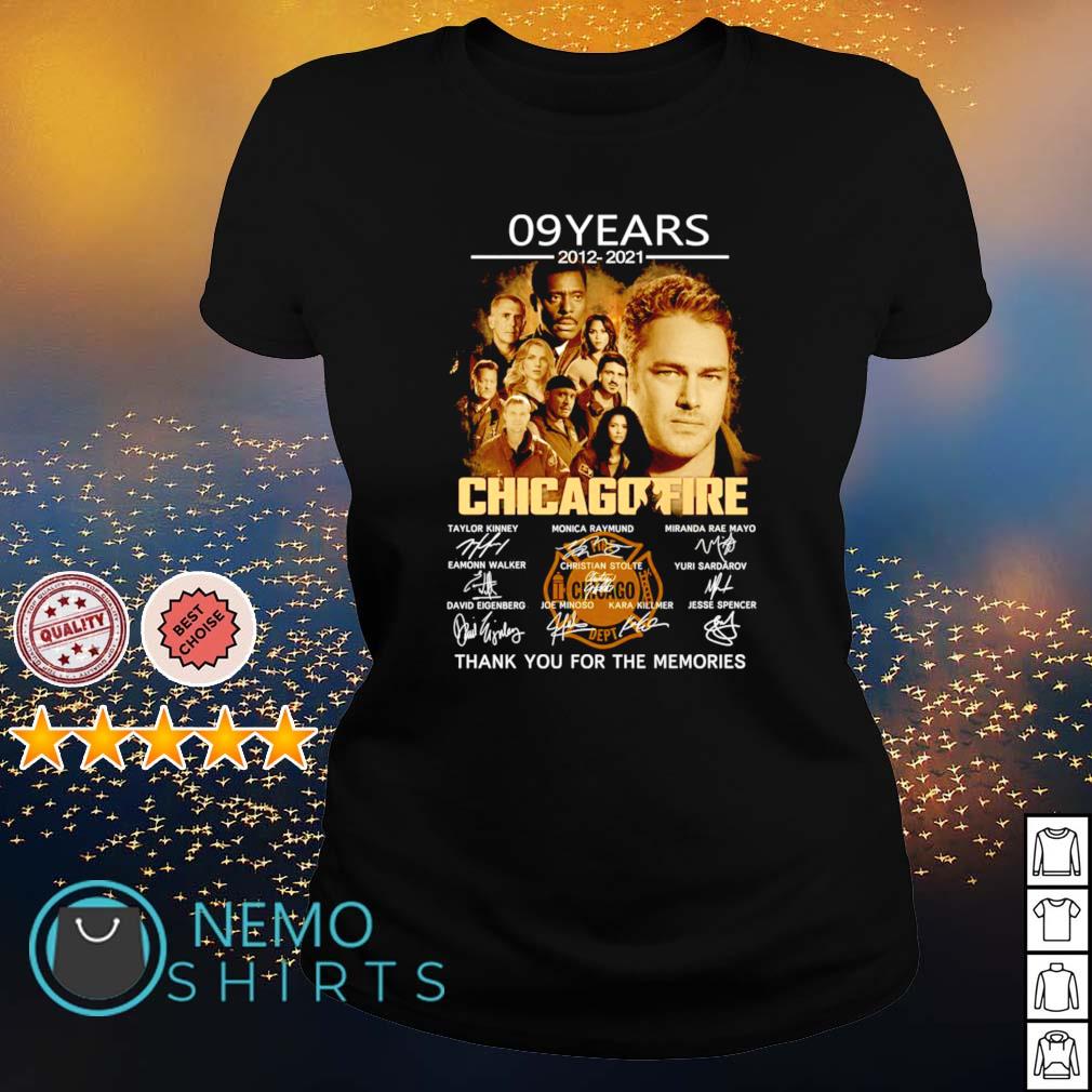 09 years 2012 2021 Chicago Fire thank you for the - Adult & Kids T-Shirts, Sweatshirts & Hoodies product image 3