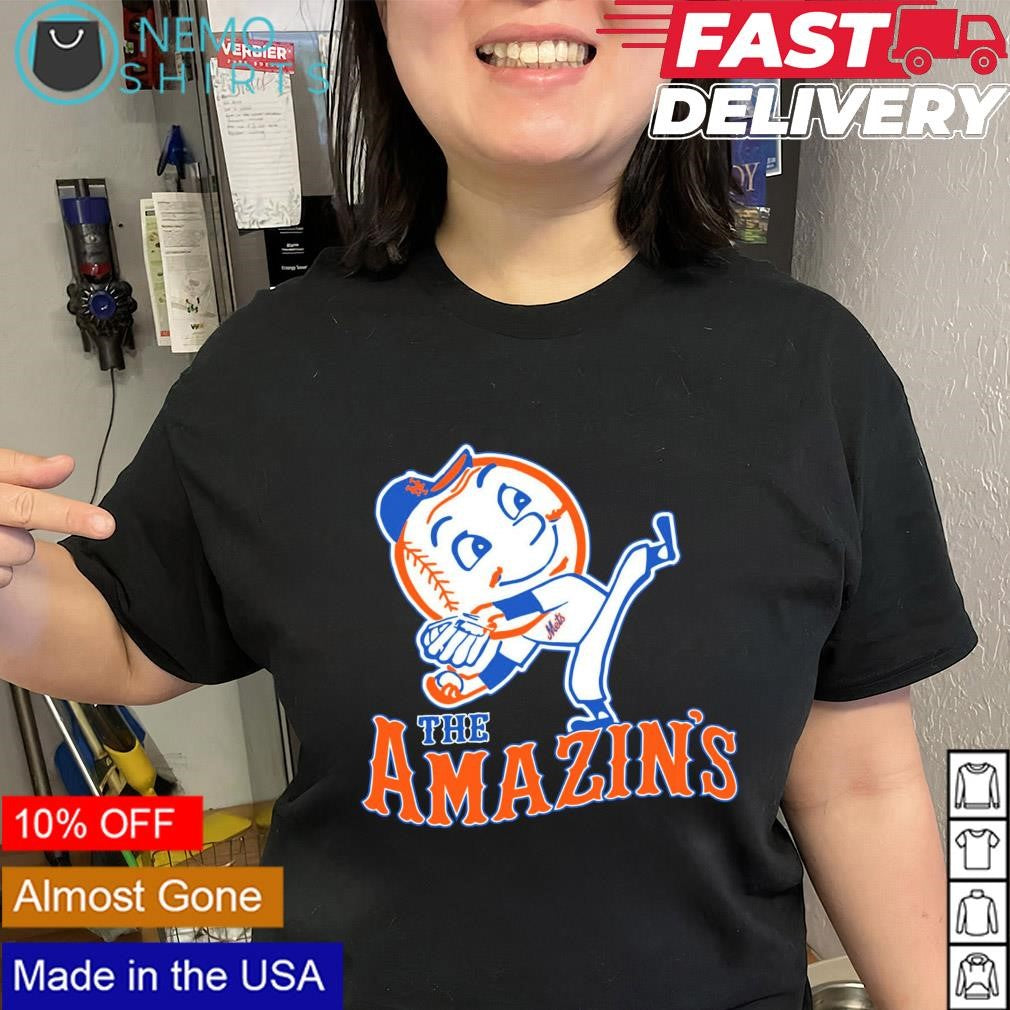 The amazin's New York Mets baseball - Adult & Kids T-Shirts, Sweatshirts & Hoodies apparel design preview 2