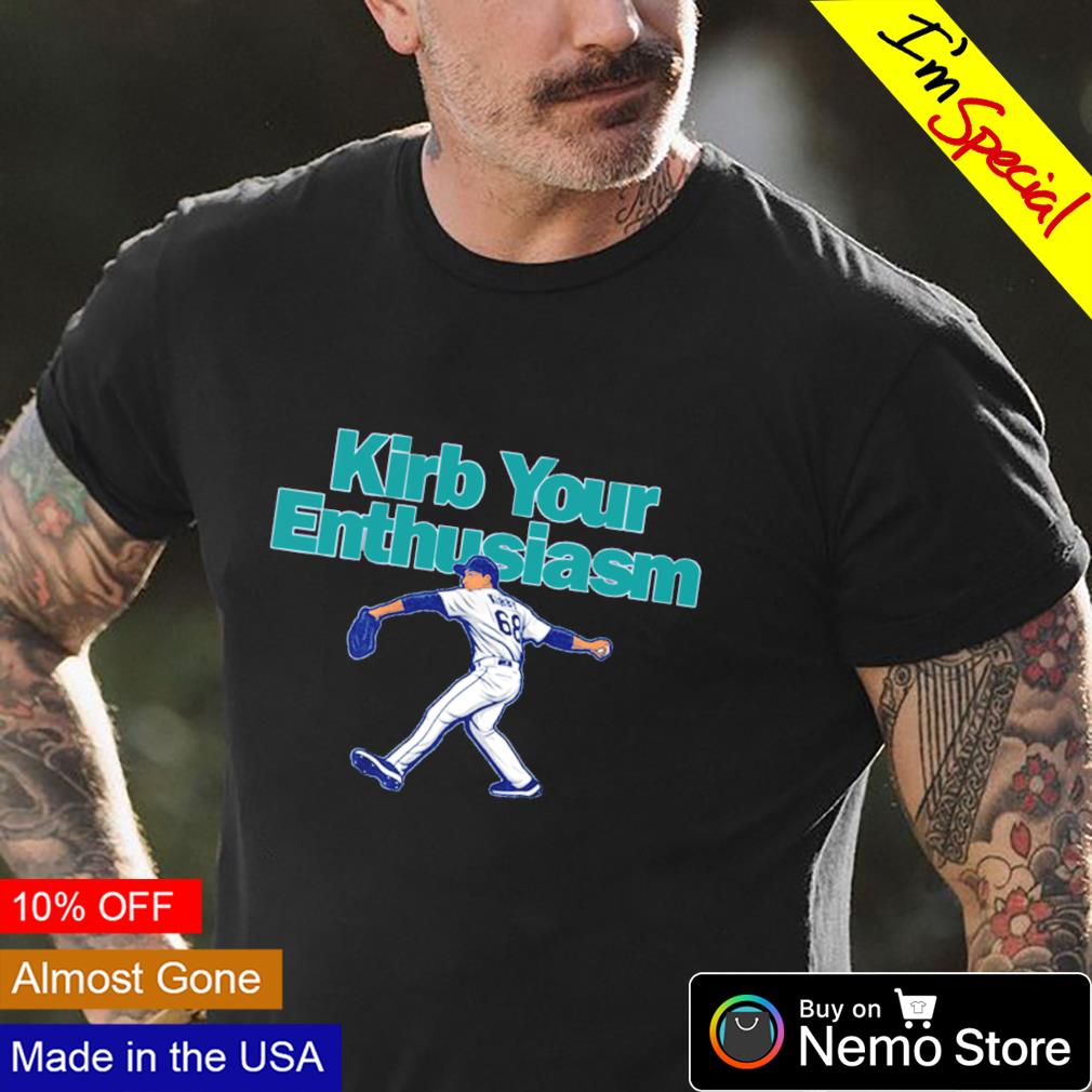 George Kirby Kirb Your Enthusiasm Seattle Mariners - Adult & Kids T-Shirts, Sweatshirts & Hoodies apparel design preview 4